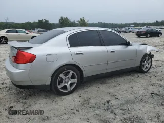 2004 Infiniti G35 w/Leather with VIN JNKCV51E54M613413, listed as a Copart auction lot 71264244 with 206,999 mi miles and Salvage Title. Bid and sale history available at DreamBid. Image 3.
