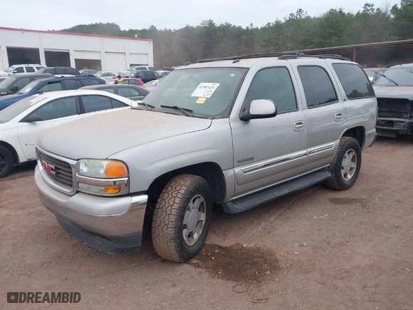 2005 GMC Yukon SLT with VIN 1GKEC13T55J168814, listed as a IAAI auction lot 41387425 with 222,207 mi miles. Bid and sale history available at carsss.com. Image 2.
