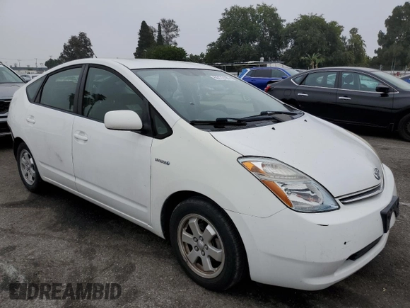 2007 Toyota Prius with VIN JTDKB20U677620113, listed as a Copart auction lot 59172195 with 73,920 mi miles and Salvage title. Bid and sale history available at DreamBid. Image 4.