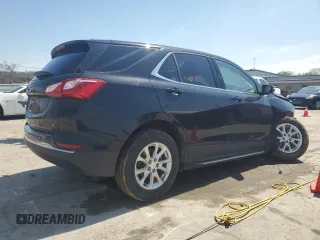 2019 Chevrolet Equinox LT with VIN 2GNAXKEV0K6151535, listed as a Copart auction lot 50631835 with 93,937 mi miles and Salvage Title. Bid and sale history available at DreamBid. Image 3.
