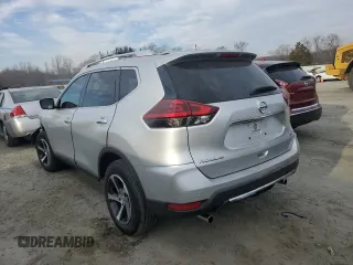 2019 Nissan Rogue SV with VIN KNMAT2MT8KP528665, listed as a Copart auction lot 47090495 with 114,888 mi miles and Salvage Title. Bid and sale history available at carsss.com. Image 2.