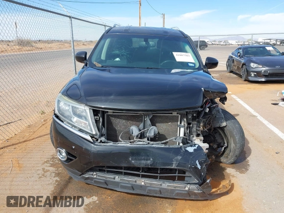 2016 Nissan Pathfinder S with VIN 5N1AR2MN5GC615756, listed as a IAAI auction lot 41807583 with 189,289 mi miles and . Bid and sale history available at DreamBid. Image 11.