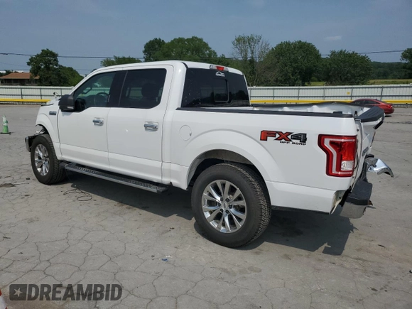 2017 Ford F-150 XL with VIN 1FTEW1EF7HKC10263, listed as a Copart auction lot 60650175 with 167,319 mi miles and Salvage title. Bid and sale history available at DreamBid. Image 2.