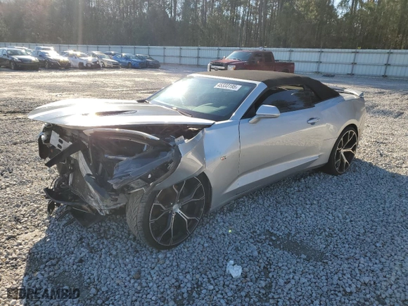 2017 Chevrolet Camaro 1SS with VIN 1G1FF3D72H0177140, listed as a Copart auction lot 45333195 with 80,021 mi miles and Salvage Title. Bid and sale history available at carsss.com. Image 1.