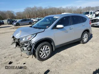 2015 Honda CR-V EX-L with VIN 2HKRM4H74FH705495, listed as a Copart auction lot 43537685 with Not Provided miles and Salvage Title. Bid and sale history available at carsss.com. Image 1.