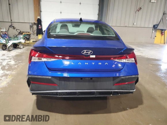 2024 Hyundai Elantra SEL with VIN KMHLM4DG7RU672946, listed as a Copart auction lot 55244965 with 30,938 mi miles and Clean Title. Bid and sale history available at DreamBid. Image 6.