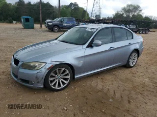 2011 BMW 3 Series 328i with VIN WBAPH7G5XBNN04057, listed as a Copart auction lot 51295015 with 167,185 mi miles and Salvage Title. Bid and sale history available at carsss.com. Image 1.