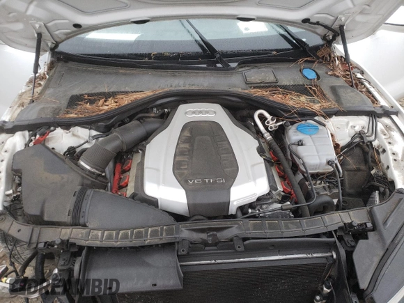 2016 Audi A7 3.0 Premium Plus with VIN WAUWGAFC4GN084587, listed as a Copart auction lot 50068683 with 84,909 mi miles and Salvage Title. Bid and sale history available at carsss.com. Image 11.
