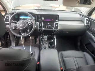 2023 Kia Sorento X-Line SX Prestige with VIN 5XYRKDLF0PG238055, listed as a Copart auction lot 44607075 with 8,206 mi miles and Salvage Title. Bid and sale history available at carsss.com. Image 8.