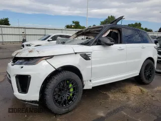 2019 Land Rover Range Rover Sport SVR with VIN SALWZ2SE7KA837743, listed as a Copart auction lot 71021264 with Not Provided miles and Salvage Title. Bid and sale history available at DreamBid. Image 1.
