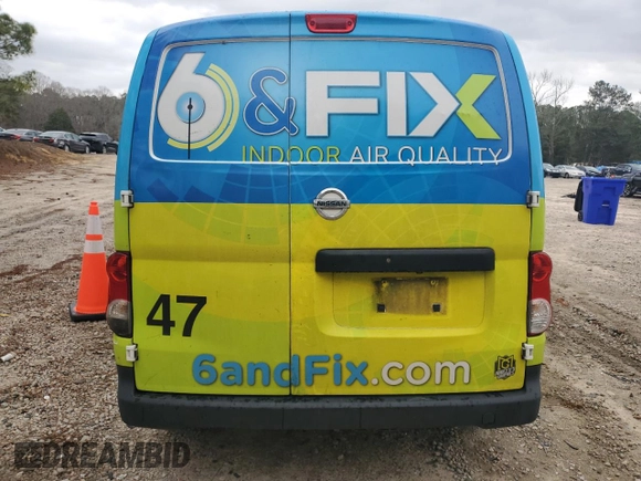 2020 Nissan NV200 S with VIN 3N6CM0KN5LK692065, listed as a Copart auction lot 47119005 with 123,991 mi miles and Salvage title. Bid and sale history available at DreamBid. Image 6.