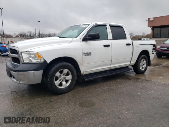 2013 Ram 1500 Tradesman with VIN 1C6RR7KP6DS618098, listed as a Copart auction lot 80844274 with 115,500 mi miles and Salvage Title. Bid and sale history available at carsss.com. Image 1.