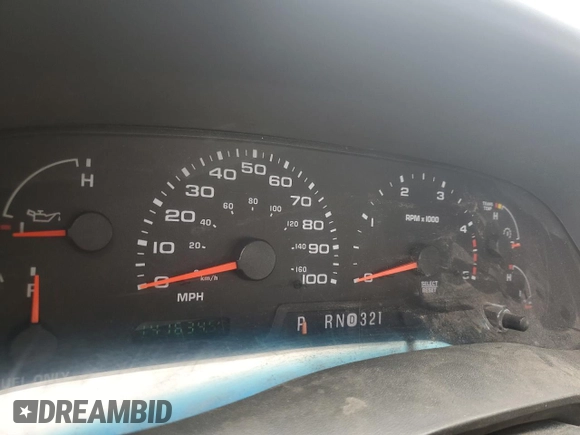 2004 Ford F-250 XL with VIN 1FTNX21P34ED08796, listed as a Copart auction lot 54789995 with 141,634 mi miles and Salvage title. Bid and sale history available at DreamBid. Image 9.