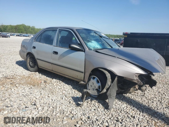 1998 Toyota Corolla VE with VIN 1NXBR12E8WZ053944, listed as a Copart auction lot 53272035 with Not provided miles and Salvage title. Bid and sale history available at DreamBid. Image 4.
