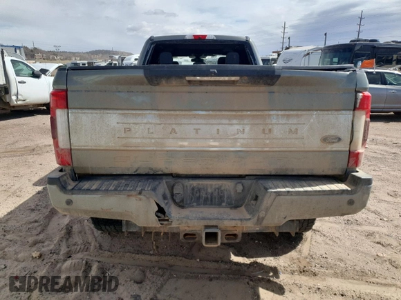 2019 Ford F-350 XL with VIN 1FT8W3BT0KEE83554, listed as a Copart auction lot 48820865 with 198,408 mi miles and Salvage Title. Bid and sale history available at DreamBid. Image 6.