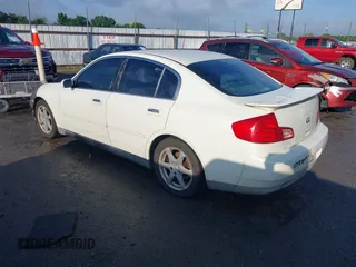 2003 Infiniti G35 w/Leather z VIN JNKCV51E73M021817, wystawiony jako IAAI lot #42489066 z przebiegiem 288 190 mil mil oraz . Historia ofert i sprzedaży dostępna na DreamBid. Obrazek 3.