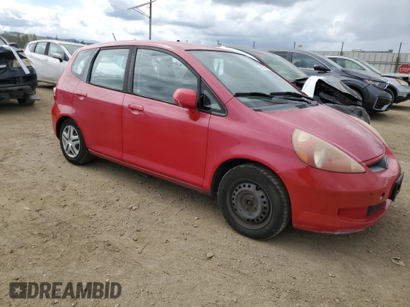 2008 Honda Fit z VIN JHMGD38418S058774, wystawiony jako Copart lot #54250285 z przebiegiem 245 119 mil mil oraz Szkoda całkowita • Salvage title. Historia ofert i sprzedaży dostępna na DreamBid. Obrazek 4.