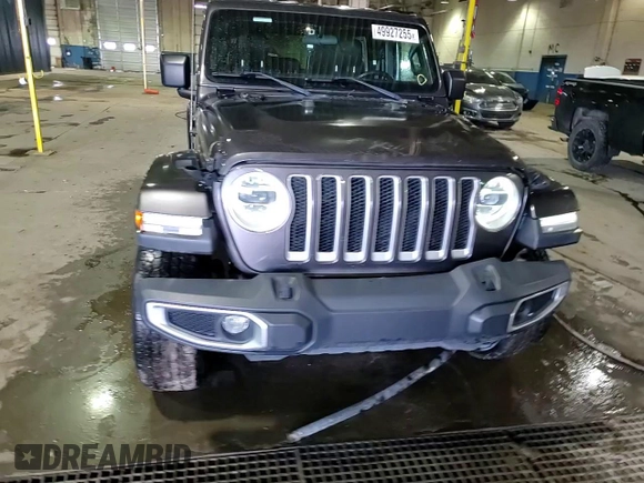 2018 Jeep Wrangler Unlimited Sahara z VIN 1C4HJXEG2JW101327, wystawiony jako Copart lot #49927255 z przebiegiem 72 671 mil mil oraz Czysty tytuł • Clean title. Historia ofert i sprzedaży dostępna na DreamBid. Obrazek 14.