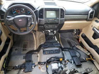 2021 Ford F-250 XL with VIN 1FT7W2BT5MED13702, listed as a Copart auction lot 54319455 with 66,973 mi miles and Salvage title. Bid and sale history available at DreamBid. Image 8.