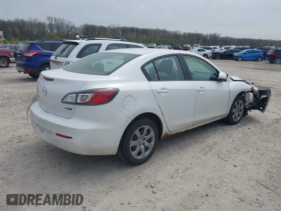 2013 Mazda 3 i Sport with VIN JM1BL1UP7D1750167, listed as a IAAI auction lot 42039994 with 191,641 mi miles and . Bid and sale history available at DreamBid. Image 4.