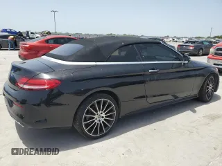 2022 Mercedes-Benz C 300 with VIN W1KWK8DB5NG111436, listed as a Copart auction lot 65630494 with 72,767 mi miles and Salvage Title. Bid and sale history available at DreamBid. Image 3.