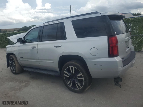 2018 Chevrolet Tahoe Premier with VIN 1GNSCCKJ5JR354222, listed as a Copart auction lot 63636604 with 0 mi miles and Salvage Title. Bid and sale history available at carsss.com. Image 2.