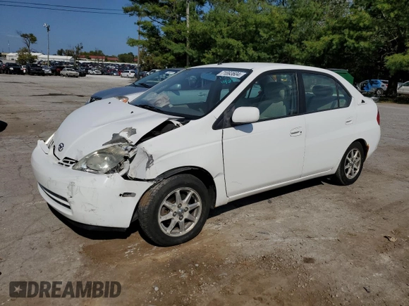 2002 Toyota Prius with VIN JT2BK12UX20061585, listed as a Copart auction lot 71893604 with 201,111 mi miles and Salvage Title. Bid and sale history available at carsss.com. Image 1.
