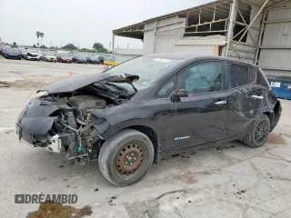 2015 Nissan LEAF S with VIN 1N4AZ0CP1FC310612, listed as a Copart auction lot 57855325 with Not provided miles and Salvage title. Bid and sale history available at DreamBid. Image 1.