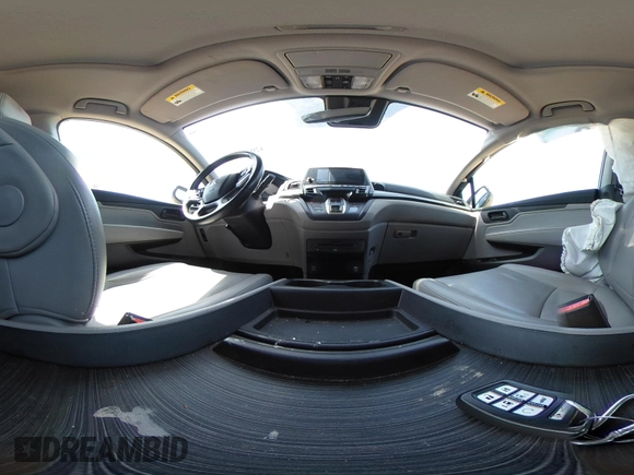 2019 Honda Odyssey EX-L with VIN 5FNRL6H76KB005145, listed as a IAAI auction lot 42075781 with 115,599 mi miles. Bid and sale history available at carsss.com. Image 19.