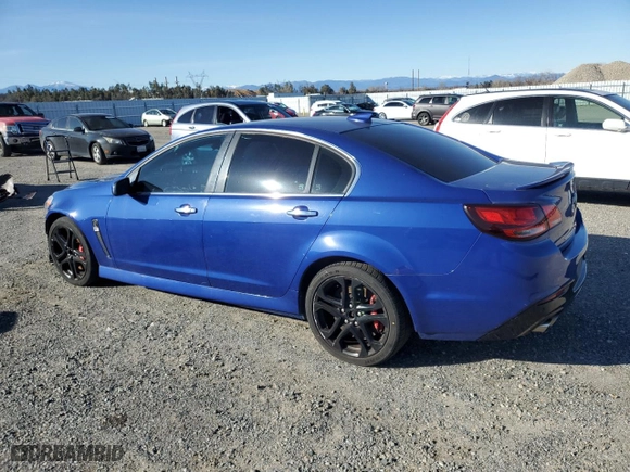 2017 Chevrolet SS with VIN 6G3F15RW8HL305268, listed as a Copart auction lot 44153135 with 56,557 mi miles and Salvage Title. Bid and sale history available at carsss.com. Image 2.