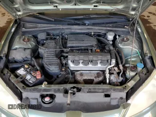 2004 Honda Civic LX with VIN 1HGES16584L020091, listed as a Copart auction lot 50308095 with 97,208 mi miles and Salvage Title. Bid and sale history available at DreamBid. Image 11.