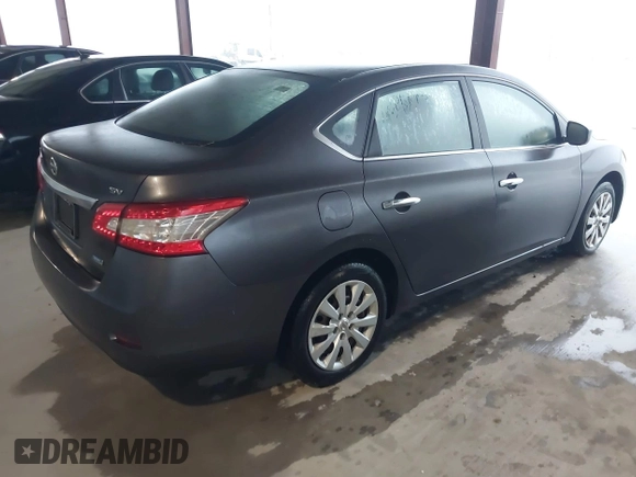 2013 Nissan Sentra SV with VIN 3N1AB7AP7DL746010, listed as a IAAI auction lot 42009966 with 179,760 mi miles. Bid and sale history available at carsss.com. Image 4.