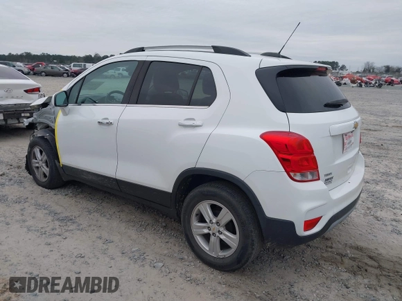 2017 Chevrolet Trax LT with VIN KL7CJLSB9HB217313, listed as a IAAI auction lot 41309364 with 90,460 mi miles. Bid and sale history available at carsss.com. Image 3.