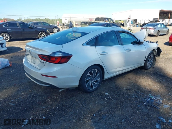 2020 Honda Insight Touring with VIN 19XZE4F98LE004931, listed as a IAAI auction lot 40832066 with 79,013 mi miles and . Bid and sale history available at carsss.com. Image 4.