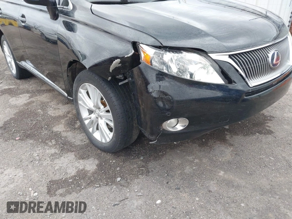 2010 Lexus RX 450h with VIN JTJBC1BA0A2029383, listed as a IAAI auction lot 41836107 with 223,058 mi miles and . Bid and sale history available at DreamBid. Image 6.