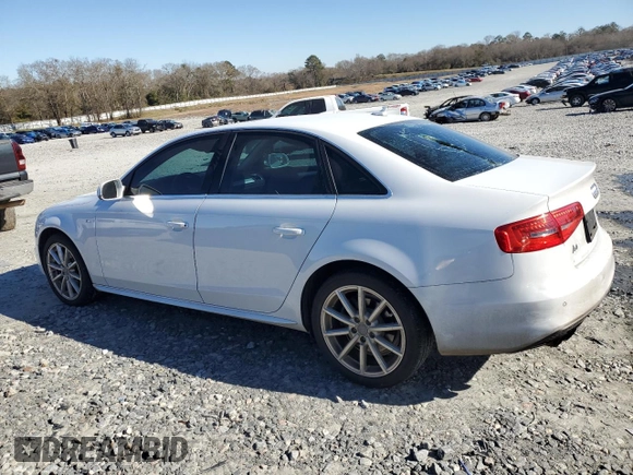 2014 Audi A4 Premium Plus with VIN WAUEFAFL6EN037427, listed as a Copart auction lot 41573705 with 127,397 mi miles and Salvage Title. Bid and sale history available at carsss.com. Image 2.