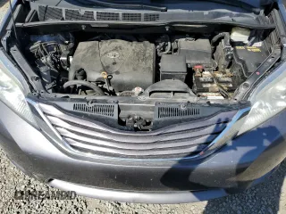 2017 Toyota Sienna LE with VIN 5TDJZ3DC0HS162025, listed as a Copart auction lot 47014305 with 192,528 mi miles and Salvage Title. Bid and sale history available at carsss.com. Image 12.