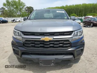 2021 Chevrolet Colorado 2WD LT with VIN 1GCHSCEA3M1274938, listed as a Copart auction lot 52764365 with 27,065 mi miles and Salvage Title. Bid and sale history available at carsss.com. Image 5.