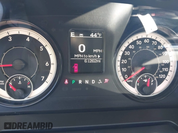 2018 Ram 1500 Express with VIN 1C6RR7FG5JS296222, listed as a IAAI auction lot 40983448 with 61,262 mi miles. Bid and sale history available at carsss.com. Image 16.