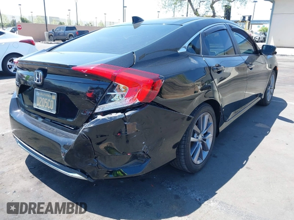 2019 Honda Civic EX z VIN 19XFC1F3XKE215534, wystawiony jako IAAI lot #42100714 z przebiegiem 31 808 mil mil oraz . Historia ofert i sprzedaży dostępna na DreamBid. Obrazek 4.