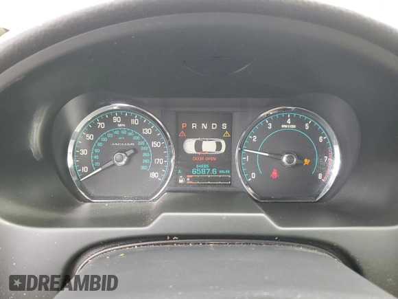 2014 Jaguar XF SC with VIN SAJWA0EX3E8U17748, listed as a Copart auction lot 52010435 with 84,685 mi miles and Salvage Title. Bid and sale history available at DreamBid. Image 9.