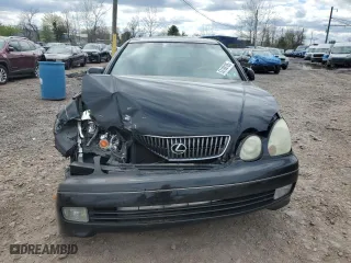 2003 Lexus GS 430 with VIN JT8BL69S130012443, listed as a Copart auction lot 53188105 with 175,546 mi miles and Salvage Title. Bid and sale history available at carsss.com. Image 5.