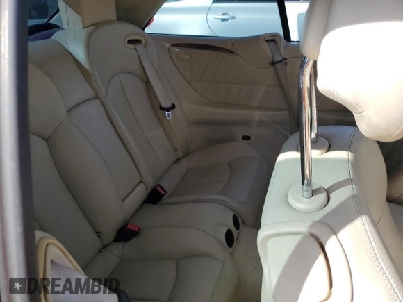 2005 Mercedes-Benz CLK-Class 5.0L with VIN WDBTK75J15F146508, listed as a Copart auction lot 77762524 with 0 mi miles and Salvage Title. Bid and sale history available at carsss.com. Image 10.