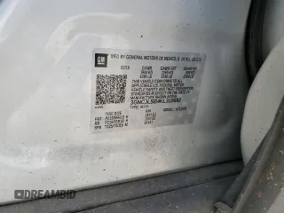 2019 Chevrolet Trax LT z VIN 3GNCJLSB4KL310692, wystawiony jako Copart lot #55363175 z przebiegiem 105 842 mil mil oraz Szkoda całkowita • Salvage title. Historia ofert i sprzedaży dostępna na DreamBid. Obrazek 12.