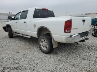 2006 Dodge Ram 2500 SLT with VIN 3D7KS29D76G194962, listed as a Copart auction lot 42166955 with 0 mi miles and Salvage Title. Bid and sale history available at carsss.com. Image 3.