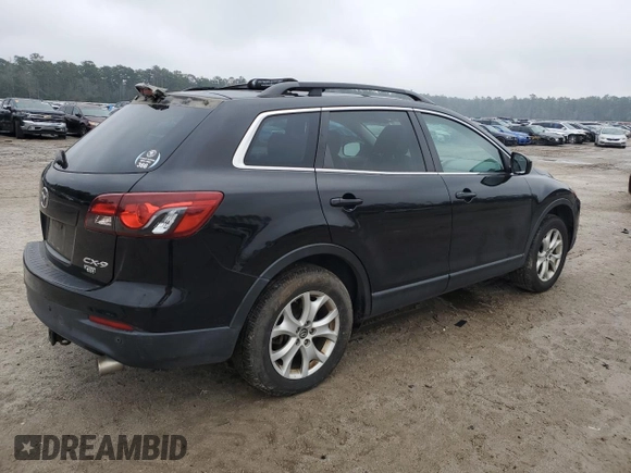 2013 Mazda CX-9 Touring with VIN JM3TB2CAXD0410132, listed as a Copart auction lot 46178095 with 261,450 mi miles and Salvage title. Bid and sale history available at DreamBid. Image 3.