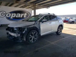 2018 Lexus RX 450h z VIN 2T2BGMCA9JC028138, wystawiony jako Copart lot #58077245 z przebiegiem 111 820 mil mil oraz Szkoda całkowita • Salvage title. Historia ofert i sprzedaży dostępna na DreamBid. Obrazek 1.