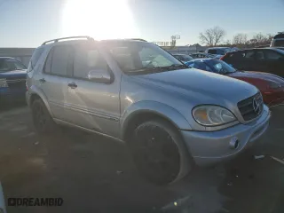 2004 Mercedes-Benz M-Class 3.5L with VIN 4JGAB57E74A459518, listed as a Copart auction lot 88421145 with 196,120 mi miles and Salvage Title. Bid and sale history available at carsss.com. Image 4.