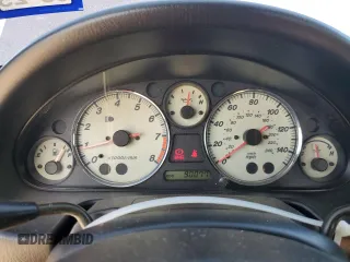 2002 Mazda MX-5 Miata Cloth z VIN JM1NB353720231873, wystawiony jako Copart lot #52398015 z przebiegiem 90 077 mil mil oraz Szkoda całkowita • Salvage title. Historia ofert i sprzedaży dostępna na DreamBid. Obrazek 9.