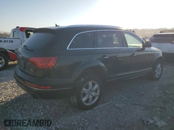 2015 Audi Q7 3.0T Premium Plus with VIN WA1LGAFEXFD015148, listed as a Copart auction lot 48402065 with 188,916 mi miles and Salvage Title. Bid and sale history available at carsss.com. Image 3.